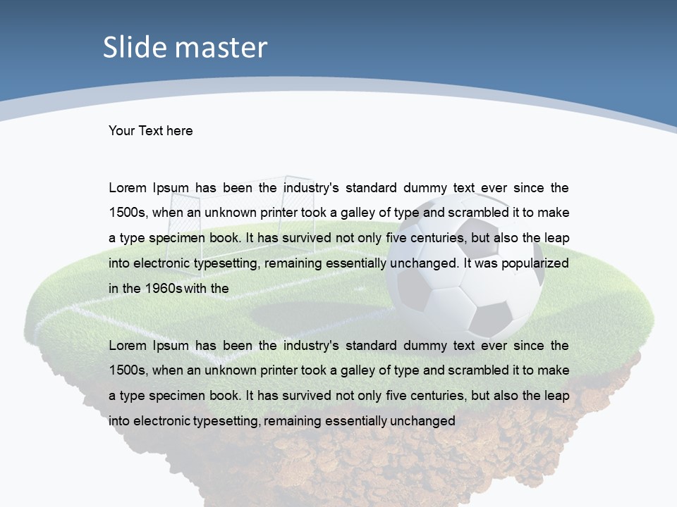 Island Piece Detailed PowerPoint Template