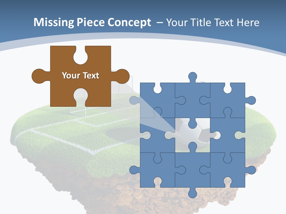 Island Piece Detailed PowerPoint Template