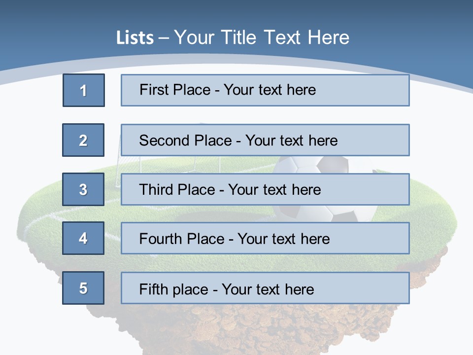 Island Piece Detailed PowerPoint Template