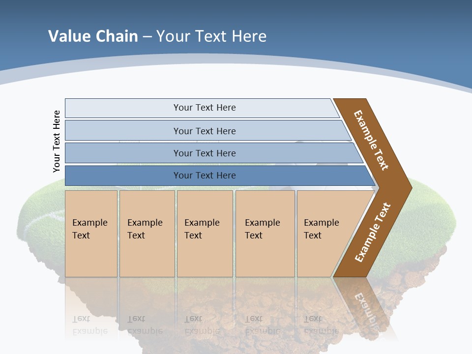 Island Piece Detailed PowerPoint Template