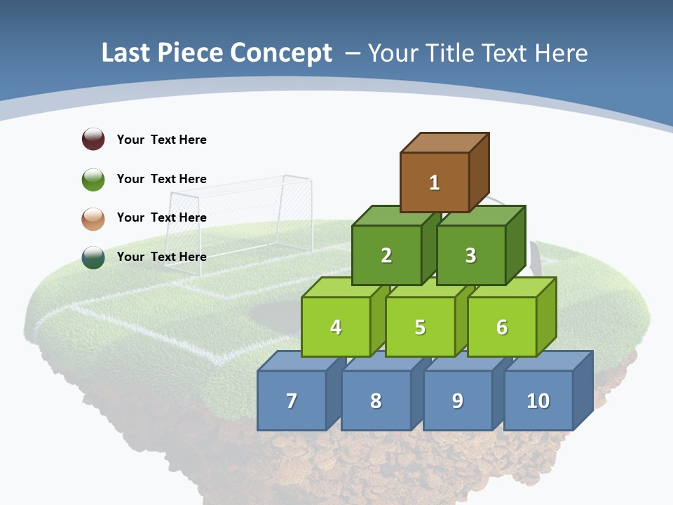 Island Piece Detailed PowerPoint Template