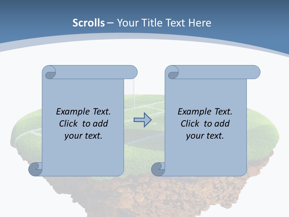 Island Piece Detailed PowerPoint Template