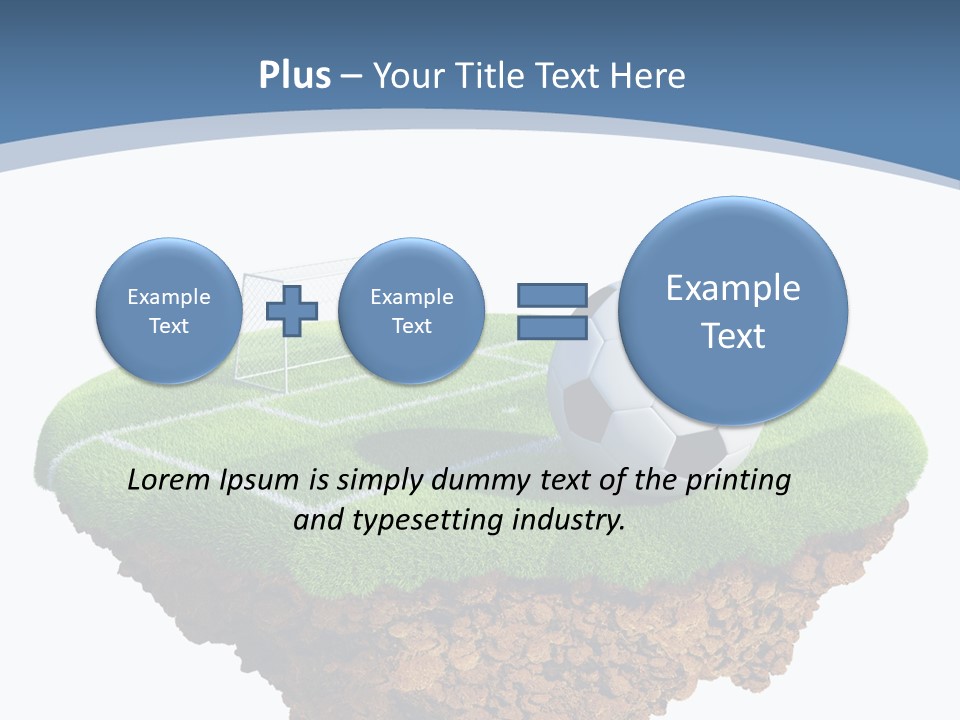 Island Piece Detailed PowerPoint Template