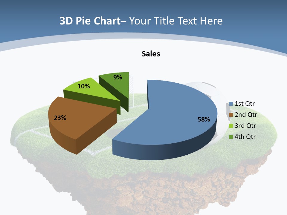 Island Piece Detailed PowerPoint Template