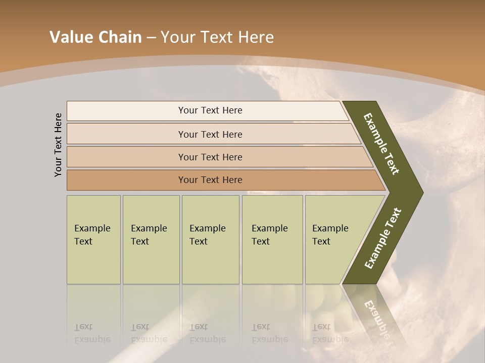 Addiction Photo Skeleton PowerPoint Template