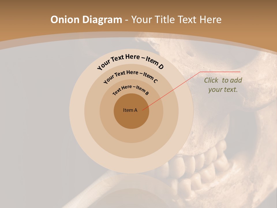Addiction Photo Skeleton PowerPoint Template
