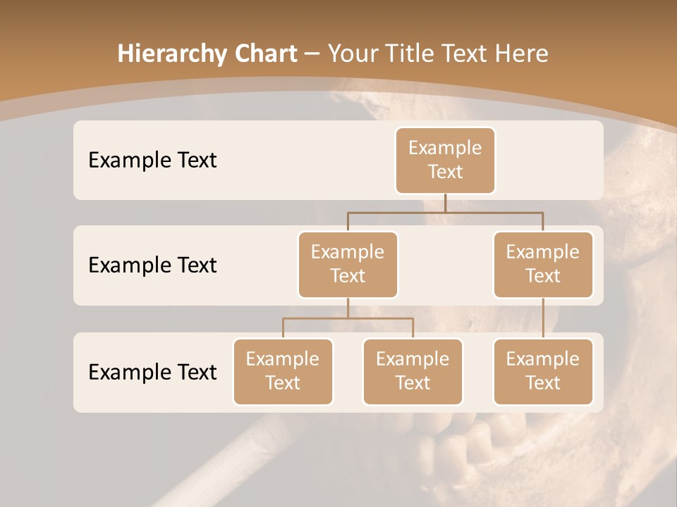 Addiction Photo Skeleton PowerPoint Template