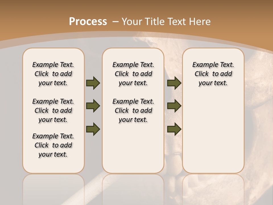 Addiction Photo Skeleton PowerPoint Template