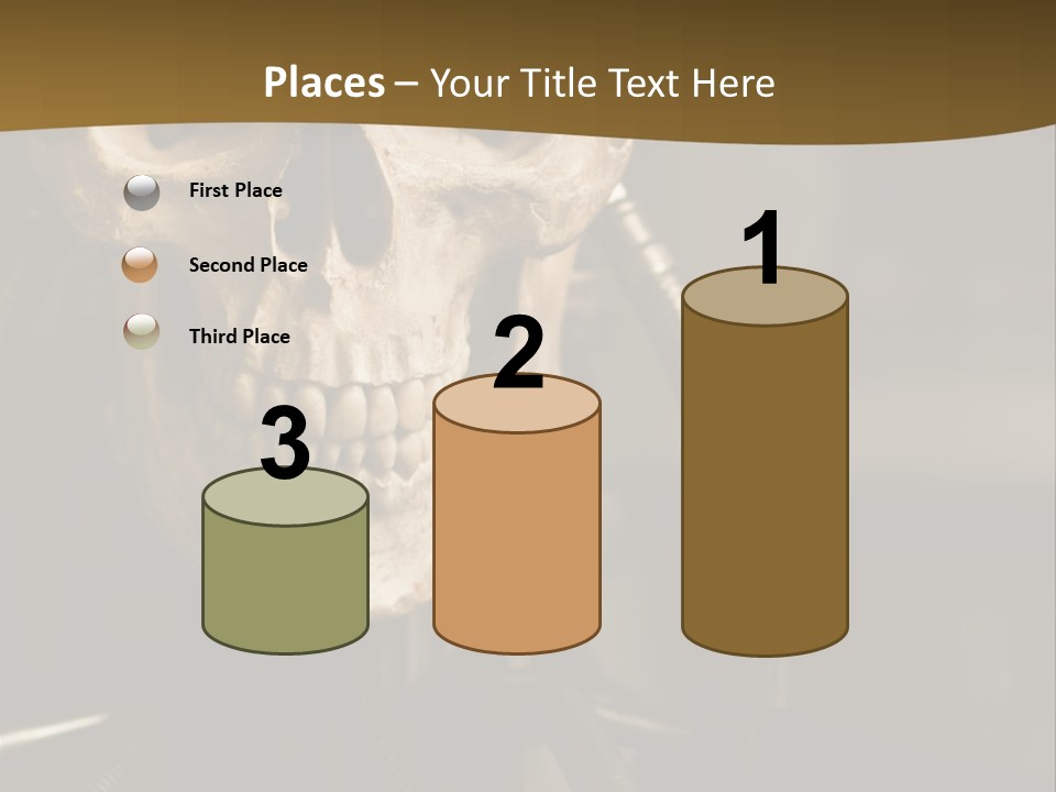 Man Machinery Closeup PowerPoint Template