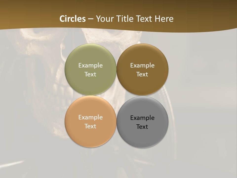 Man Machinery Closeup PowerPoint Template