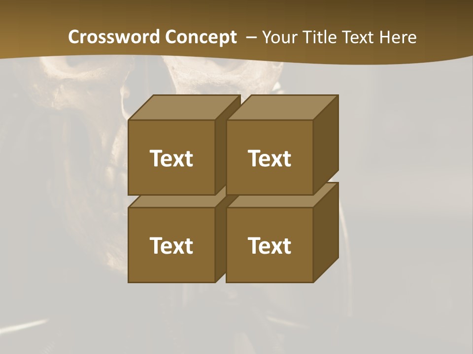Man Machinery Closeup PowerPoint Template