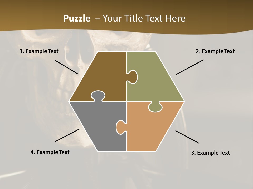 Man Machinery Closeup PowerPoint Template
