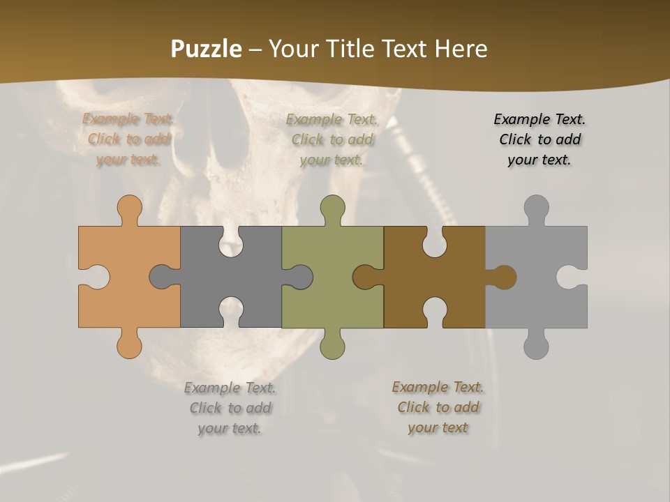 Man Machinery Closeup PowerPoint Template