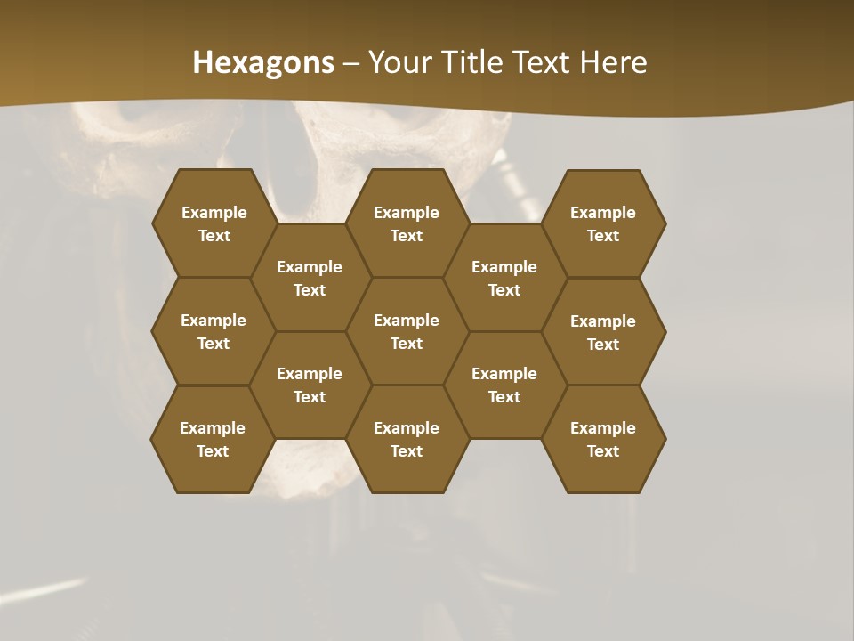 Man Machinery Closeup PowerPoint Template