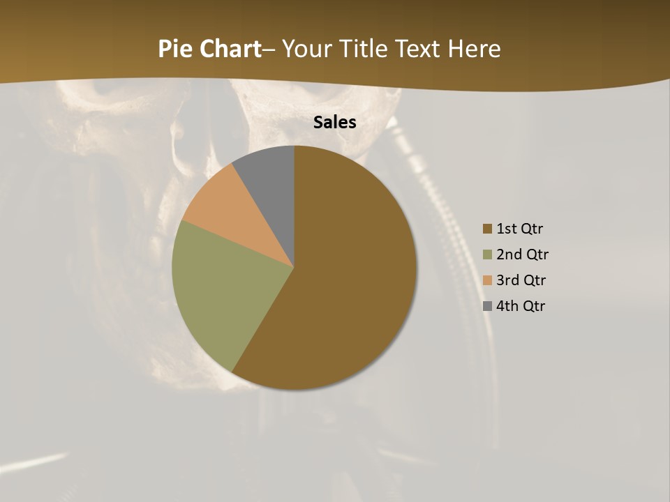 Man Machinery Closeup PowerPoint Template