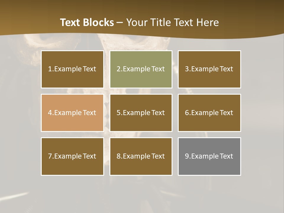 Man Machinery Closeup PowerPoint Template
