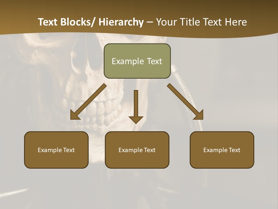 Man Machinery Closeup PowerPoint Template