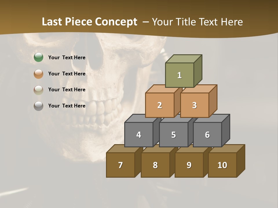Man Machinery Closeup PowerPoint Template