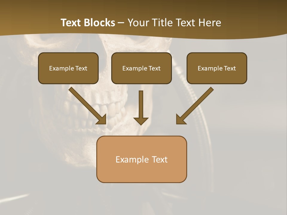 Man Machinery Closeup PowerPoint Template