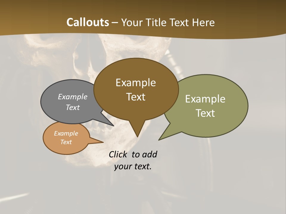 Man Machinery Closeup PowerPoint Template