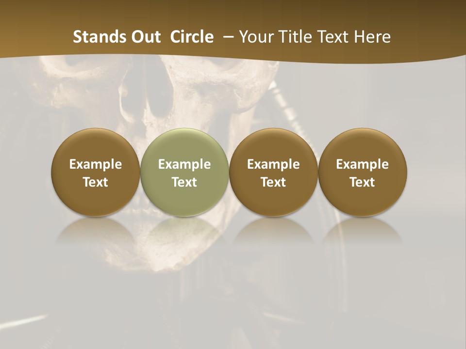 Man Machinery Closeup PowerPoint Template