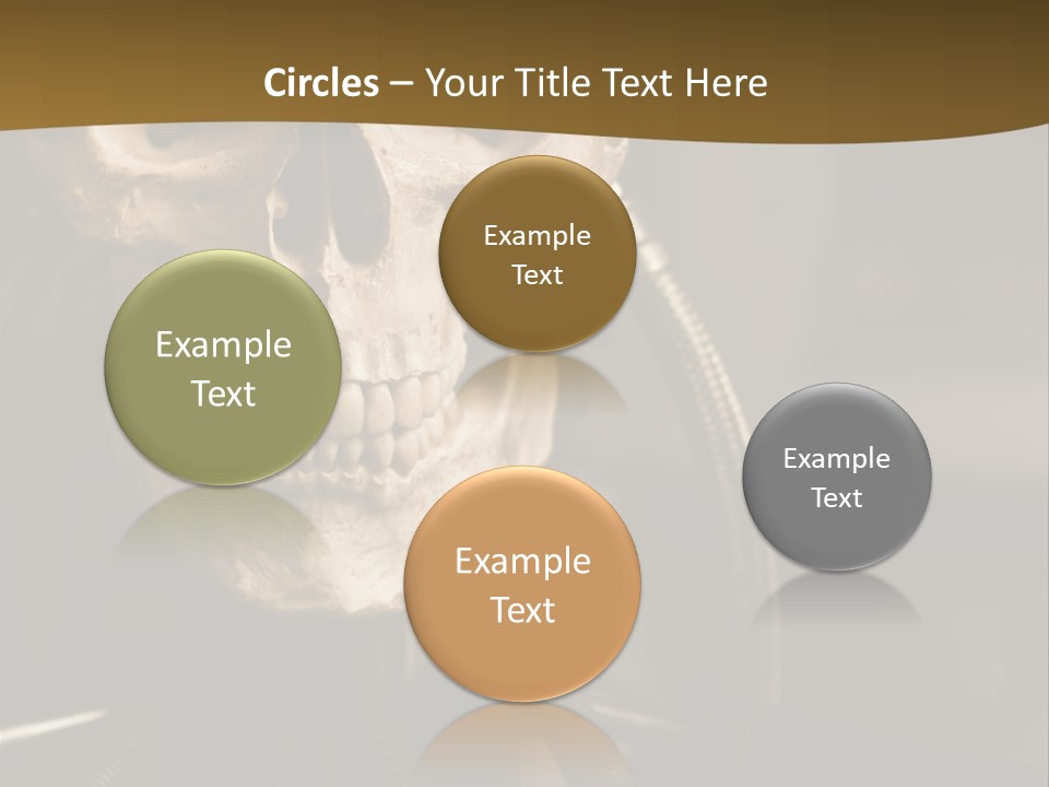 Man Machinery Closeup PowerPoint Template