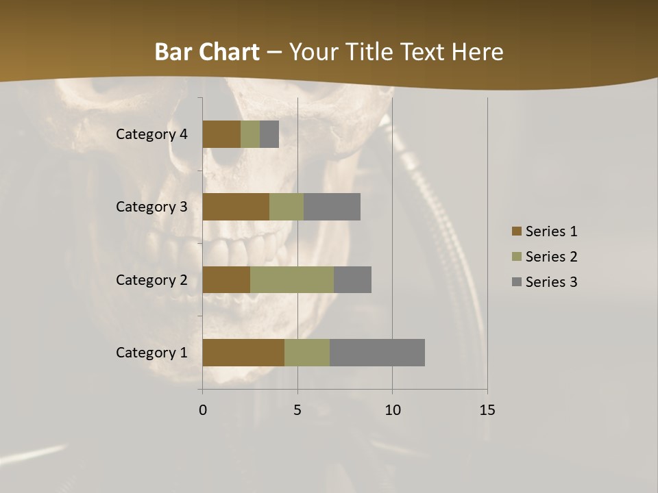 Man Machinery Closeup PowerPoint Template