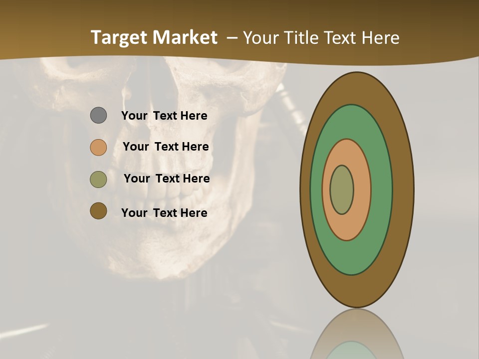 Man Machinery Closeup PowerPoint Template