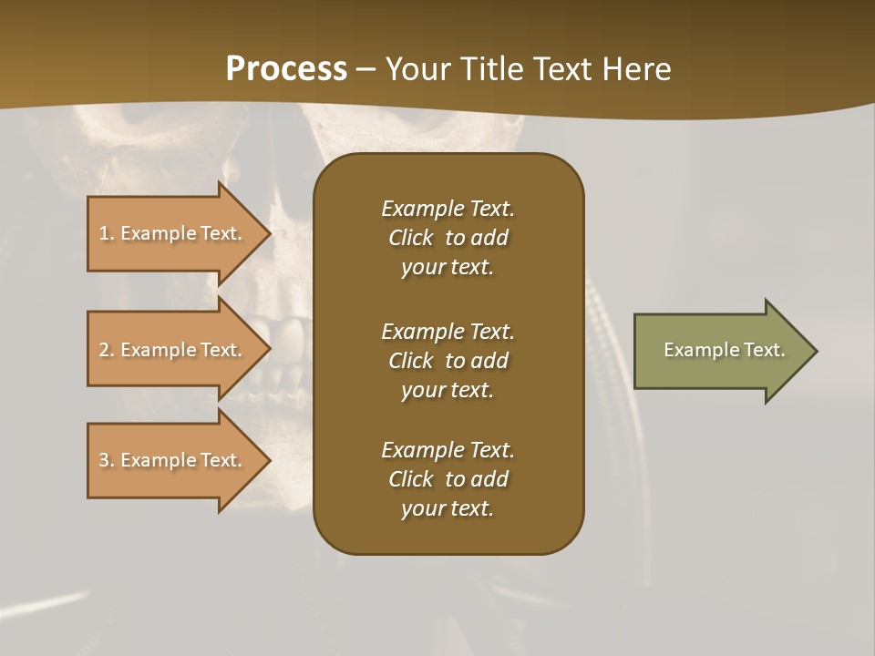 Man Machinery Closeup PowerPoint Template