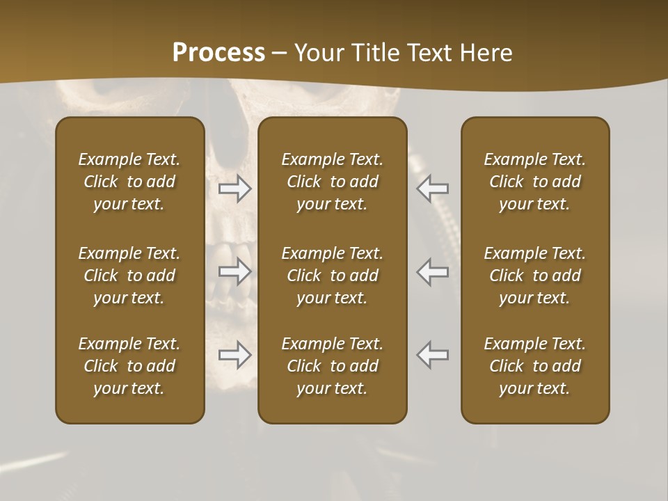 Man Machinery Closeup PowerPoint Template