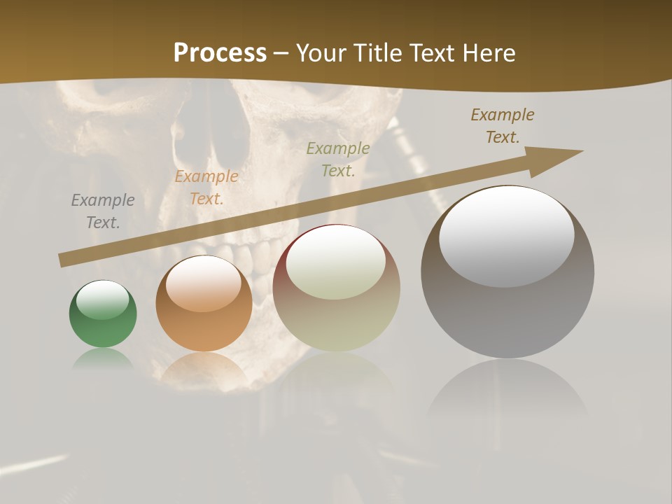 Man Machinery Closeup PowerPoint Template