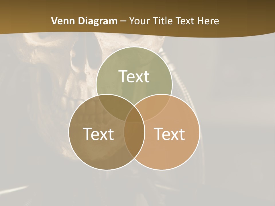 Man Machinery Closeup PowerPoint Template