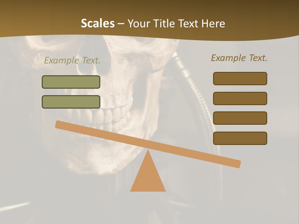Man Machinery Closeup PowerPoint Template