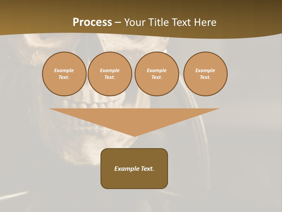 Man Machinery Closeup PowerPoint Template