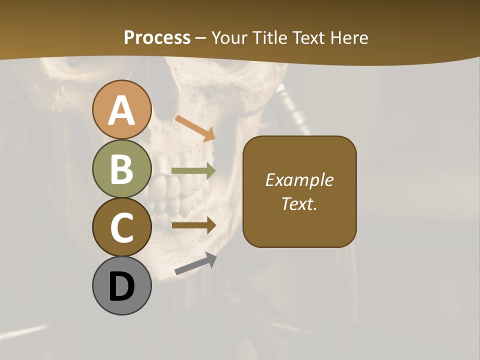 Man Machinery Closeup PowerPoint Template