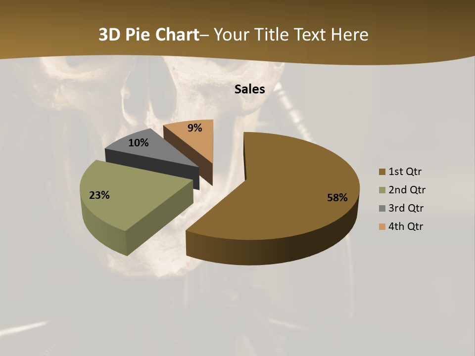 Man Machinery Closeup PowerPoint Template