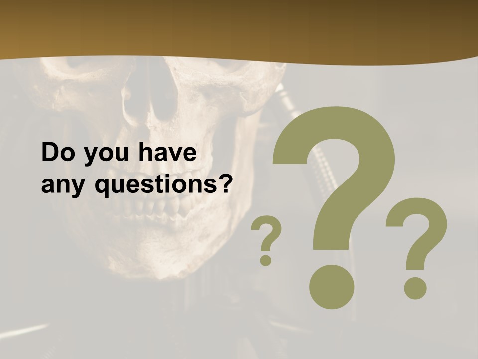 Man Machinery Closeup PowerPoint Template