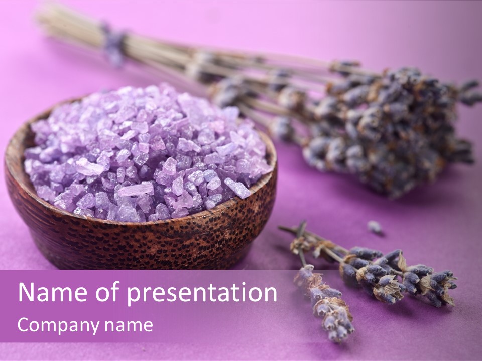 Herbs Spa Care PowerPoint Template