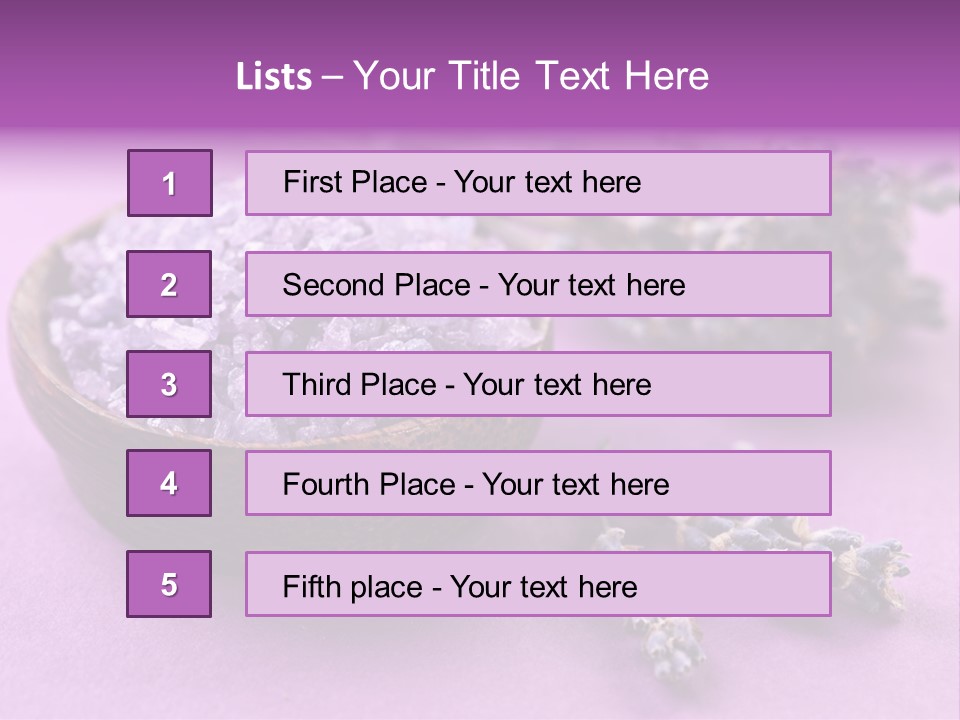 Herbs Spa Care PowerPoint Template
