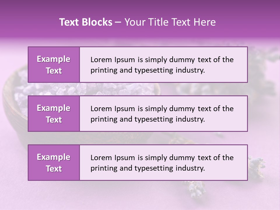 Herbs Spa Care PowerPoint Template