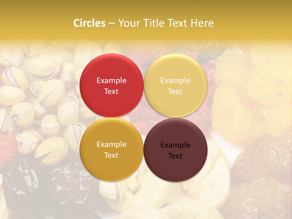 Banana Mixed Sweet PowerPoint Template