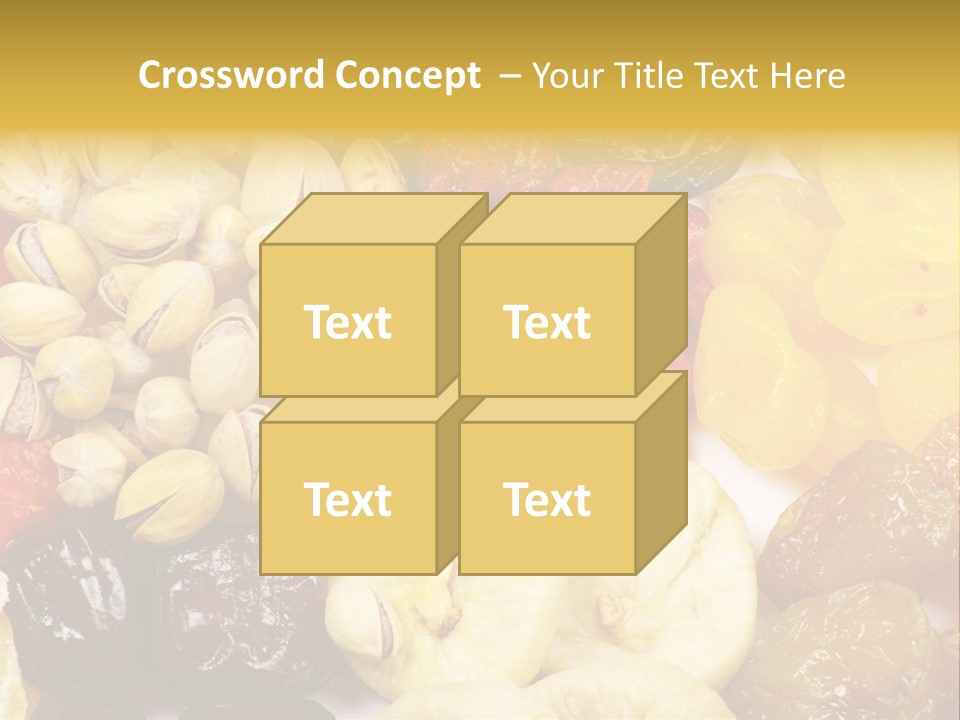 Banana Mixed Sweet PowerPoint Template