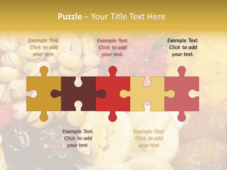 Banana Mixed Sweet PowerPoint Template