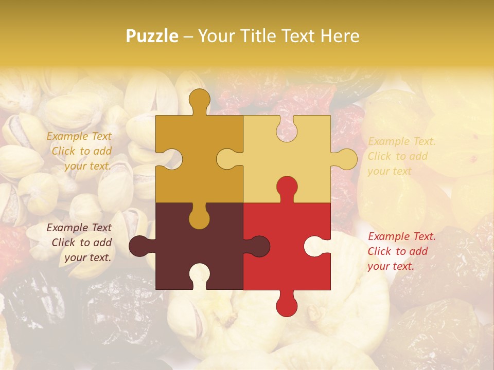 Banana Mixed Sweet PowerPoint Template