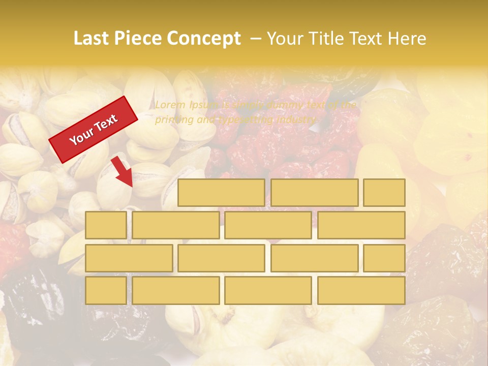 Banana Mixed Sweet PowerPoint Template