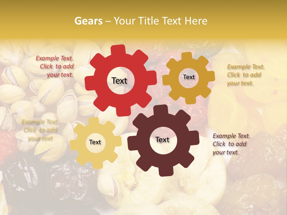 Banana Mixed Sweet PowerPoint Template