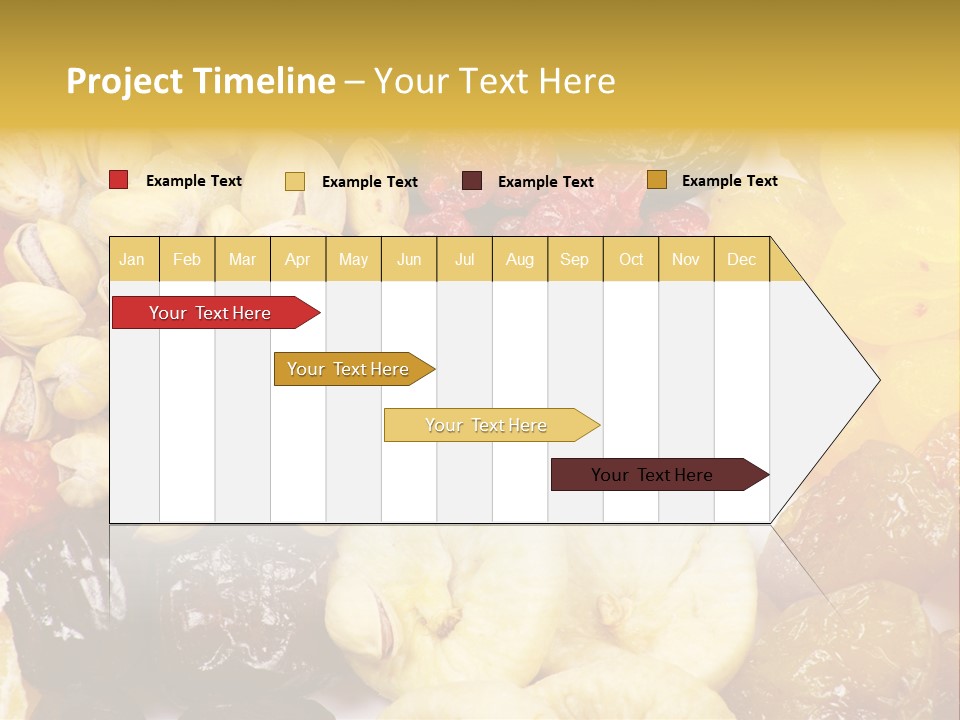 Banana Mixed Sweet PowerPoint Template