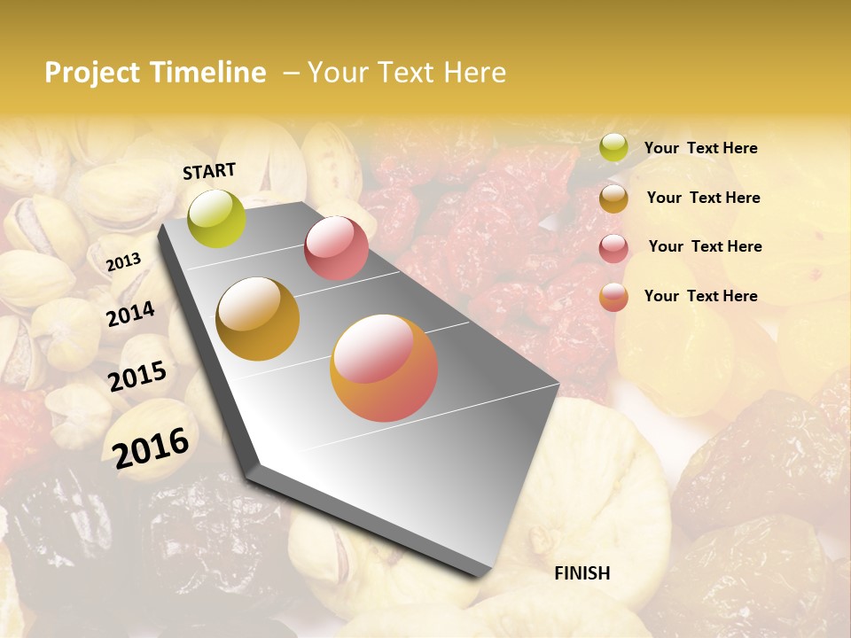 Banana Mixed Sweet PowerPoint Template