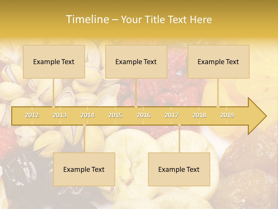 Banana Mixed Sweet PowerPoint Template