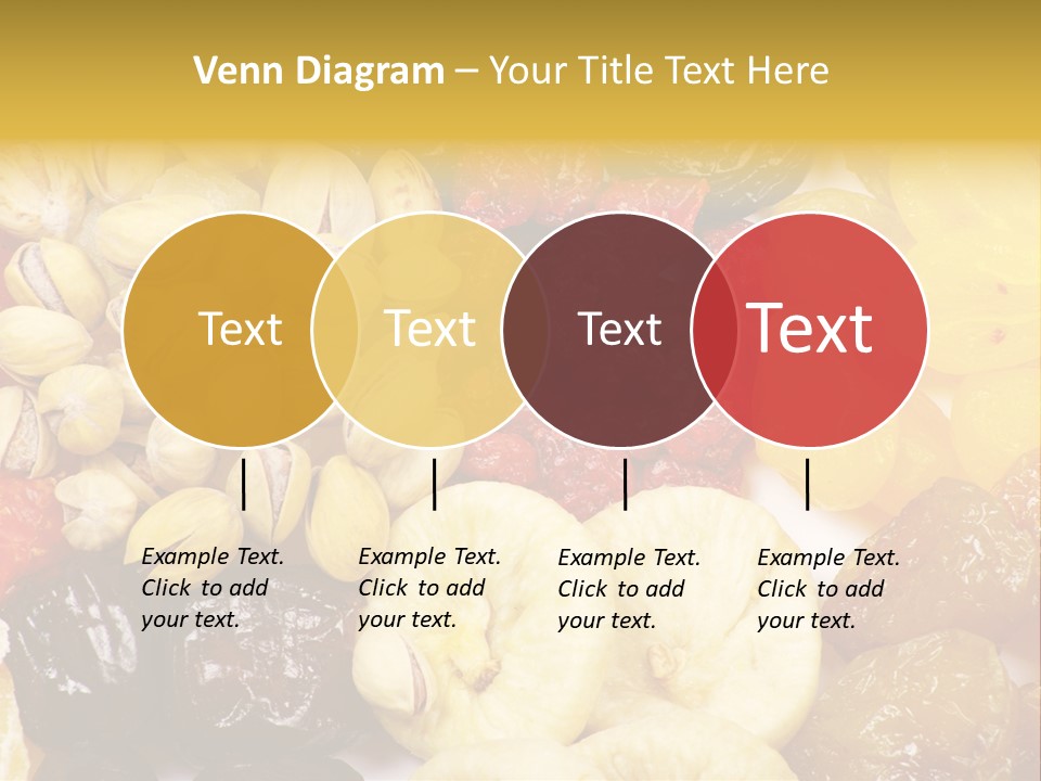 Banana Mixed Sweet PowerPoint Template